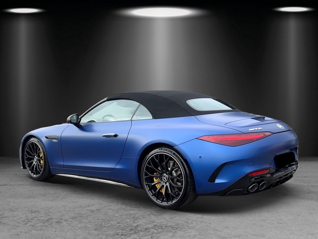 MERCEDES SL 43 AMG ROADSTER | SKLADEM | NĚMECKÉ PŘEDVÁDĚCÍ AUTO | MODRÁ MATNÁ | ČERNÁ KŮŽE | MAXIMÁLNÍ VÝBAVA | 2.0 TURBO BENZÍN 380 KONÍ | VIP SLEVA | NÁKUP ONLINE | AUTOiBUY.com